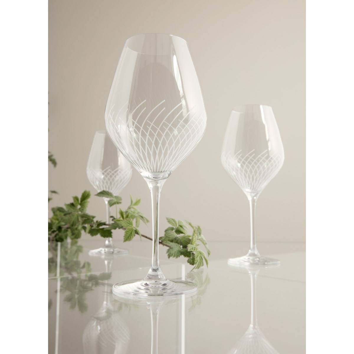 Holmegaard, lines champagneglass 29cl 2s
